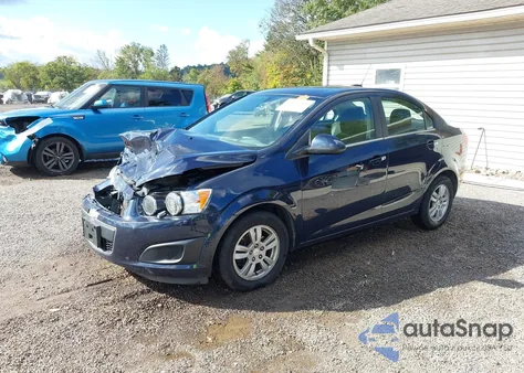 2015 Chevrolet Sonic Lt Auto from USA, damaged, VIN 1G1JC5SH9F4210506